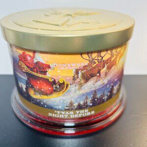 HomeWorx by Slatkin Twas the Night Before 4-Wick 18oz Candle NEW